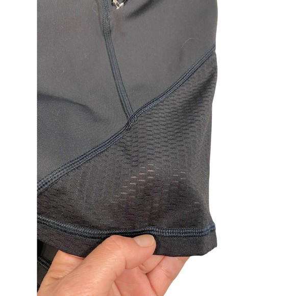 Athleta Women Size XXS Black Bike Shorts with 2 Side Zipper Pockets - Picture 6 of 14